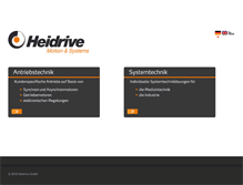 Tablet Screenshot of heidrive.net